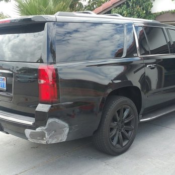 United Bumper Repair - Start working straightening the bumper - Body Shops Near Me