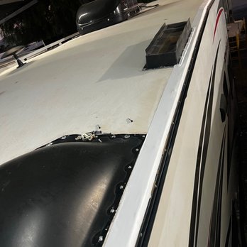 Dc Rv Roof Repair - During repairs - RV Repair Near Me