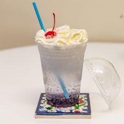 Coffee & Cone - Lavender Italian soda