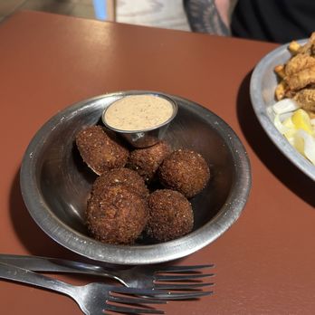 Lazy Pete's - Boudin balls so good and a little spicy - Cajun/Creole Near Me - Little Rock, Arkansas Lazy Pete's - Boudin balls so good and a little spicy - Cajun/Creole Near Me - Little Rock, Arkansas
