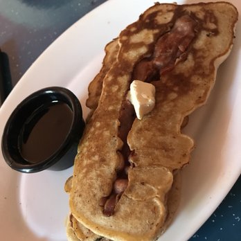 Alma Calma - Bacon pancakes!!!! YESSSSS! What a combo. I need to make this at home - Mexican Near Me - Centro, YUC Alma Calma - Bacon pancakes!!!! YESSSSS! What a combo. I need to make this at home - Mexican Near Me - Centro, YUC