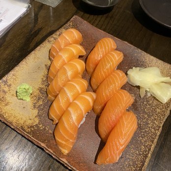 Izakaya Uosan - Salmon Nigiri - Izakaya Near Me - Honolulu, Hawaii Izakaya Uosan - Salmon Nigiri - Izakaya Near Me - Honolulu, Hawaii