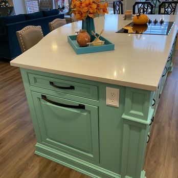 Gunter Gables Custom Cabinets - Trash/Recycling Drawer - Cabinetry Near Me - Gunter, Texas