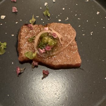 Sushi Note Omakase - Wagyu - really good but I want about 10 more of this :) - Sushi Bars Near Me - Beverly Hills, California