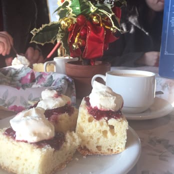 Miss Marple's Tearoom - The Devonshire scones and Miss Marples favourite tea! - Restaurants Near Me - Sassafras, VIC