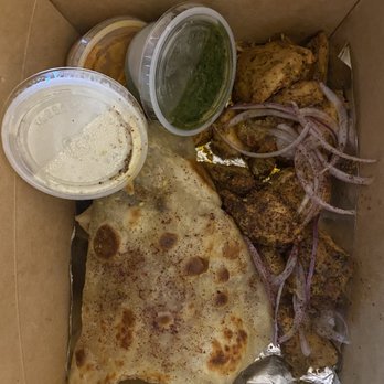 Saj - Pomegranate glazed chicken - Mediterranean Near Me - New Orleans, Louisiana