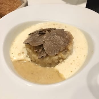 Le Boudoir - Truffle risotto with Parmesan foam-cream - Restaurants Near Me - Nice, 06