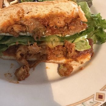 La Flor - Bbq pork torta - Mexican Near Me - Woodside, New York La Flor - Bbq pork torta - Mexican Near Me - Woodside, New York