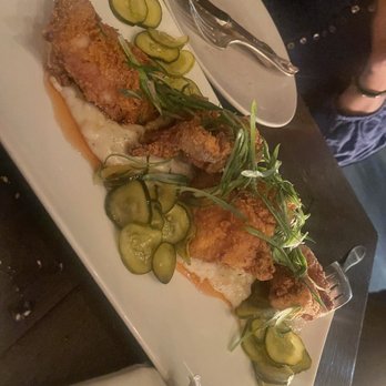 The Lark - Fried chicken & grits - New American Near Me - Santa Barbara, California The Lark - Fried chicken & grits - New American Near Me - Santa Barbara, California