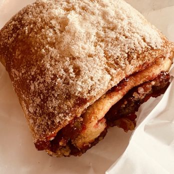 Blue Sky Brews - Unger's raspberry roll - Coffee & Tea Near Me - Cleveland, Ohio