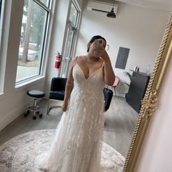 Tailored In White - TIW was able to loosen my dress since it was too tight!