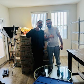 Eco Moving - Me and one of the Eco Moving guys. - Movers Near Me - Los Angeles, California Eco Moving - Me and one of the Eco Moving guys. - Movers Near Me - Los Angeles, California