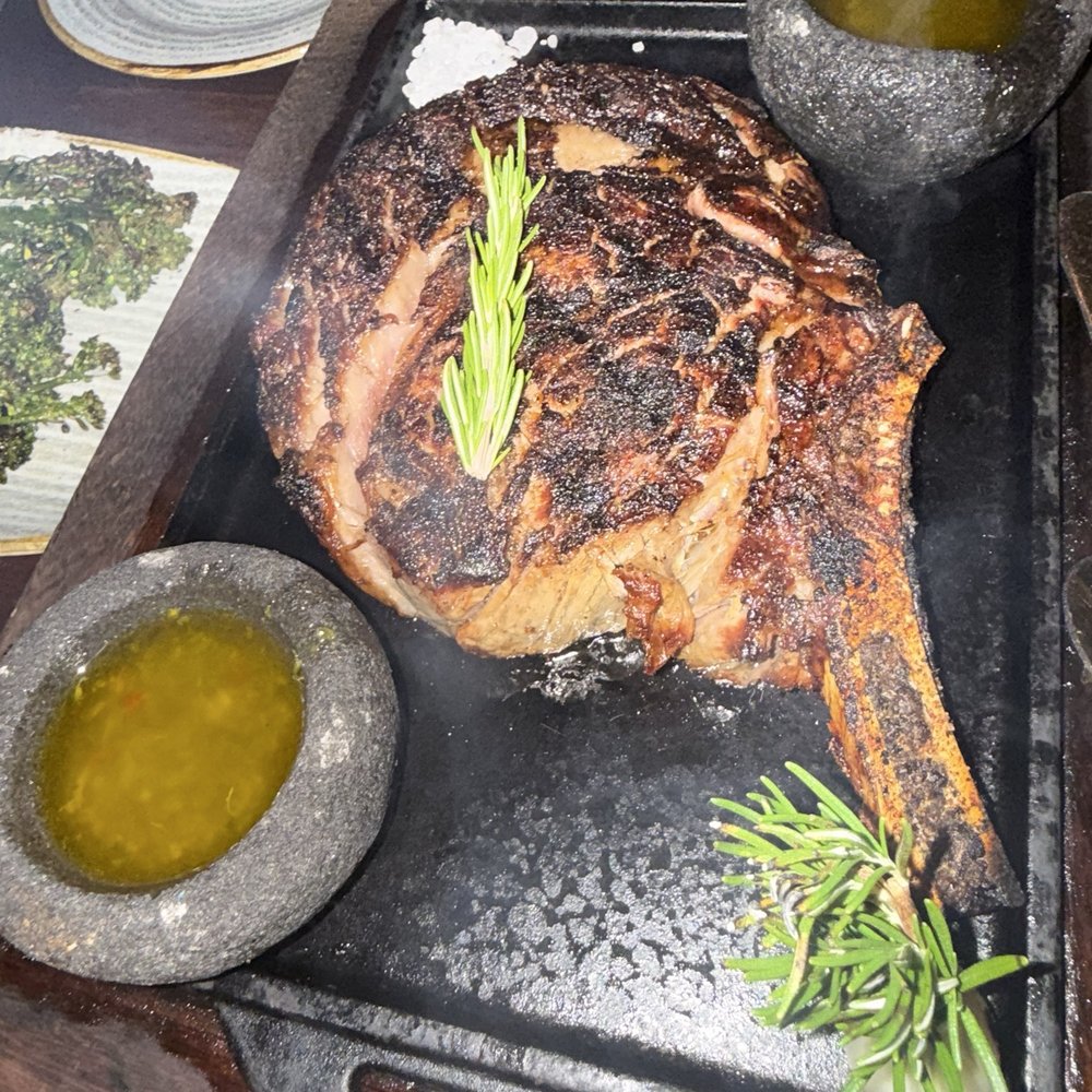Cuerno Bravo Prime Steakhouse - Not a fan of medium rare BuT with the hot plate that continues to cook it at table best decision ever ! - Steakhouses Near Me - Tacoma, Washington