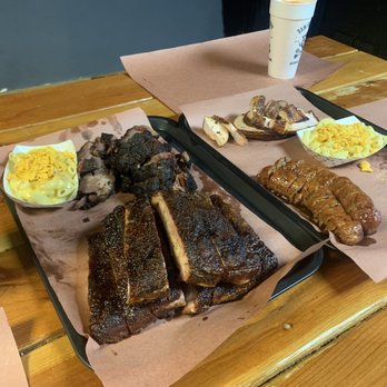 Bam Bam's Bbq - This with 3 drinks is over $100, and soo good!! - Barbeque Near Me - Orem, Utah