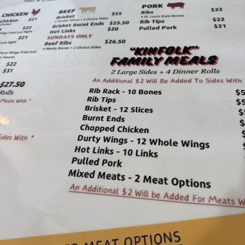 I Que BBQ - Menu - Barbeque Near Me - La Mesa, California