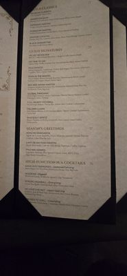 Menu photo 3 The Guild Bar San Diego, CA