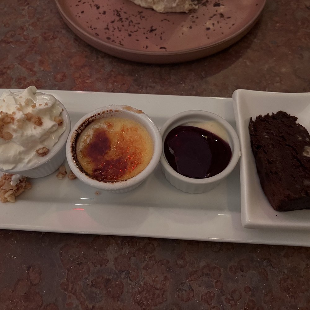 Riverview Restaurant - Dessert sampler - complimentary - New American Near Me - Cold Spring, New York Riverview Restaurant - Dessert sampler - complimentary - New American Near Me - Cold Spring, New York
