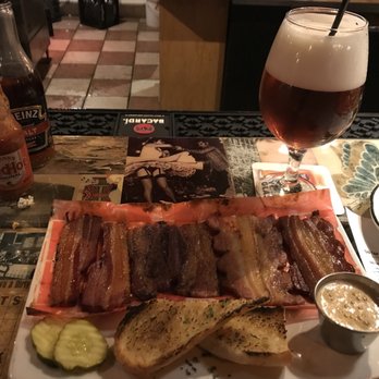 Boundary Kitchen & Bar - Bacon flight was a bit undercooked. - Venues & Event Spaces Near Me - Pawtucket, Rhode Island