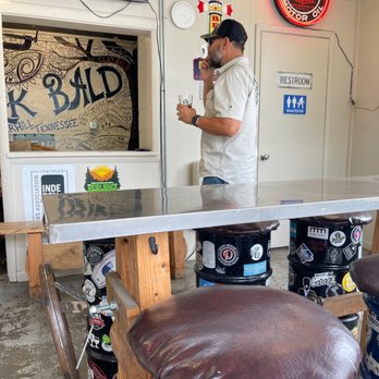 Buck Bald Brewing - a man standing in a garage - Breweries Near Me - Copperhill, Tennessee Buck Bald Brewing - a man standing in a garage - Breweries Near Me - Copperhill, Tennessee