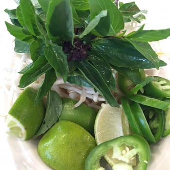 La Petite Camille - Forgot the name of it but the leaves and lime for you to put in the hot soup. - Vietnamese Near Me - Millbrae, California La Petite Camille - Forgot the name of it but the leaves and lime for you to put in the hot soup. - Vietnamese Near Me - Millbrae, California