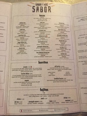 Menu photo 6 Whiskey Taco Hurricane, WV Menu photo 6 Whiskey Taco Hurricane, WV
