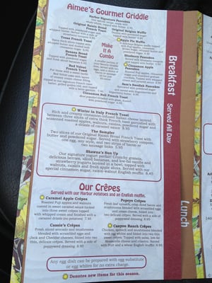 Menu photo 8 Egg Harbor Café Lake Forest, IL