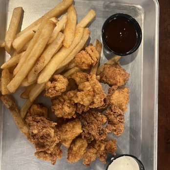 Marthie Ann's - Nuggies with a side of fries (tn bbq and ranch sauce for dipping) - Chicken Shop Near Me - Cleveland, Tennessee Marthie Ann's - Nuggies with a side of fries (tn bbq and ranch sauce for dipping) - Chicken Shop Near Me - Cleveland, Tennessee
