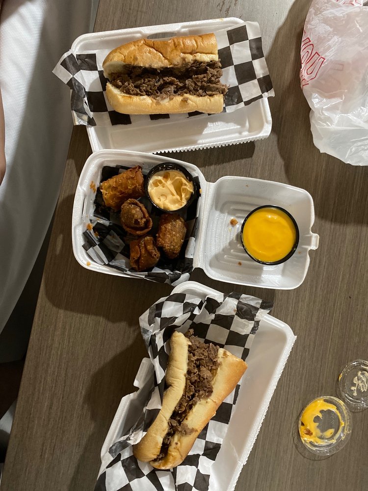 Food from Hunt's Annex Lounge