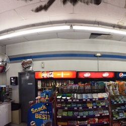 Winner's Corner Convenience Stores - Inside the station the ceiling is falling apart from a lackadaisical approach to customer safety.