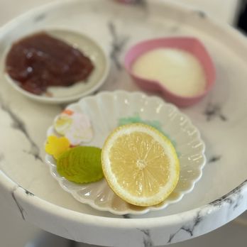 Nail Sketch - They bring out all the products on this cute tray! - Nail Salons Near Me - Fountain Valley, California