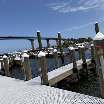 Bushwacker Landing - Dock area. - Seafood Near Me - Pensacola, Florida Bushwacker Landing - Dock area. - Seafood Near Me - Pensacola, Florida