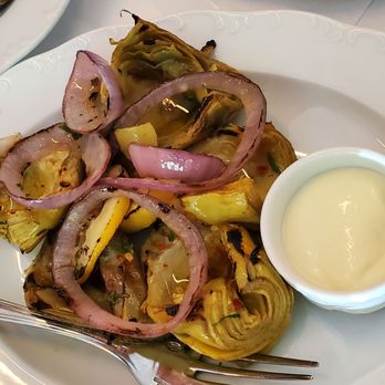 Via Carota - Carciofi alla Griglia ($24) - Italian Near Me - New York, New York Via Carota - Carciofi alla Griglia ($24) - Italian Near Me - New York, New York