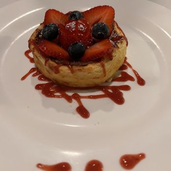 Wilcom's Inn - Basque cheesecake with fresh berries and strawberry drizzle - Steakhouses Near Me - Monrovia, Maryland Wilcom's Inn - Basque cheesecake with fresh berries and strawberry drizzle - Steakhouses Near Me - Monrovia, Maryland