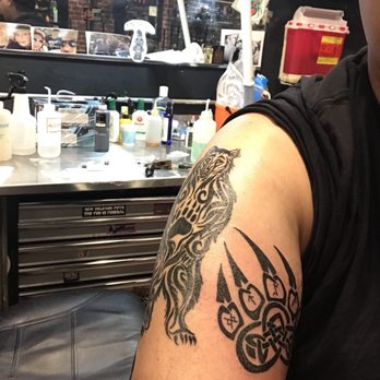All Hallows Ink Tattoo - Adding to what will be a half sleeve. Artist: Jill - Tattoo Near Me - Fullerton, California All Hallows Ink Tattoo - Adding to what will be a half sleeve. Artist: Jill - Tattoo Near Me - Fullerton, California
