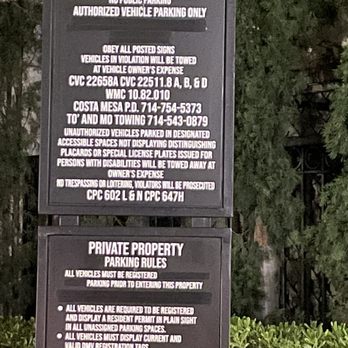 Wimbledon Glen Apartments - Parking signs not up to state code. My car parked in handicap with placard was towed. Only 7 handicap spaces for 244 apts. - Apartments Near Me - Costa Mesa, California Wimbledon Glen Apartments - Parking signs not up to state code. My car parked in handicap with placard was towed. Only 7 handicap spaces for 244 apts. - Apartments Near Me - Costa Mesa, California