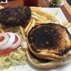 Longbow Diner - Burnt bun