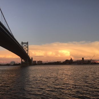 Benjamin Franklin Bridge - Sunrise - Landmarks & Historical Buildings Near Me