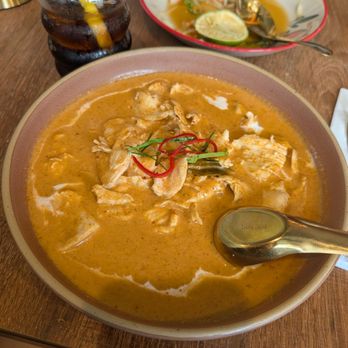 Mahasan - Chicken panang Super creamy and the chicken was tender. - Thai Near Me - San Mateo, California Mahasan - Chicken panang Super creamy and the chicken was tender. - Thai Near Me - San Mateo, California