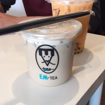 Em-Tea - Original boba with light sugar and egg pudding - Bubble Tea Near Me - Merced, California Em-Tea - Original boba with light sugar and egg pudding - Bubble Tea Near Me - Merced, California