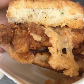 Scratchboard Kitchen - Fried Chicken Biscuit Sandwich - Spicy - Breakfast & Brunch Near Me - Arlington Heights, Illinois Scratchboard Kitchen - Fried Chicken Biscuit Sandwich - Spicy - Breakfast & Brunch Near Me - Arlington Heights, Illinois