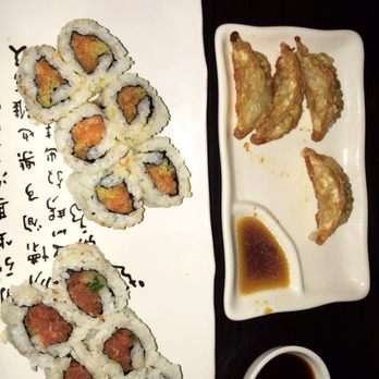 Hiro 88 - Spicy Salmon & Cinco de Mayo rolls!! + gyoza - Sushi Bars Near Me - Omaha, Nebraska Hiro 88 - Spicy Salmon & Cinco de Mayo rolls!! + gyoza - Sushi Bars Near Me - Omaha, Nebraska