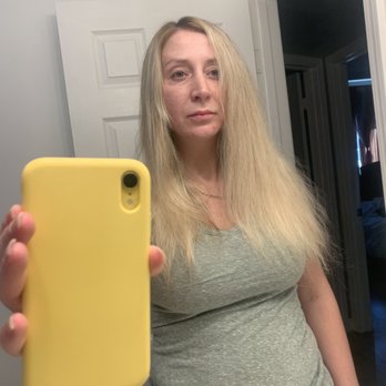 DND Hair Studio - This is what hair look like. All broke off, shortened by several inches without me cutting it. Unable to brush them at all. - Hair Salons Near Me - Rocklin, California