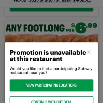 Subway - Bad promo and no deals - Sandwiches Near Me - Flushing, New York Subway - Bad promo and no deals - Sandwiches Near Me - Flushing, New York