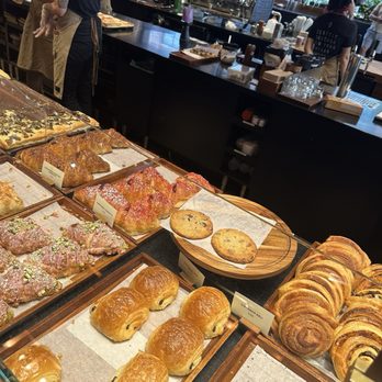 Starbucks Reserve Roastery - Food items on the second level - Coffee Roasteries Near Me - New York, New York