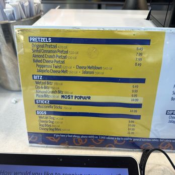 Wetzel's Pretzels - Pretzels Near Me - Milpitas, California