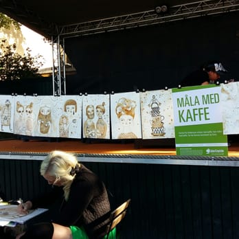 Kaffefestivalen - Måla med kaffe. - Festivals Near Me - Stockholm, Alberta