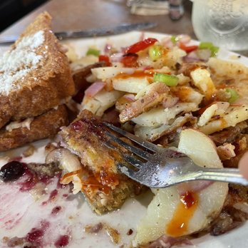 Huckleberry’s - Grease soaked Monte Cristo sandwich. - Breakfast & Brunch Near Me - Concord, California Huckleberry’s - Grease soaked Monte Cristo sandwich. - Breakfast & Brunch Near Me - Concord, California