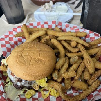 Backwoods Burger Bar - Gone Bananas Burger and Pickle Fries - American Near Me - Kingsport, Tennessee Backwoods Burger Bar - Gone Bananas Burger and Pickle Fries - American Near Me - Kingsport, Tennessee
