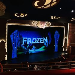 Disney Fantasy - Frozen Performance at the Walt Disney Theater