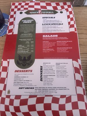 Menu photo 2 Ralph’s Nino's Pizzeria Peoria, AZ Menu photo 2 Ralph’s Nino's Pizzeria Peoria, AZ